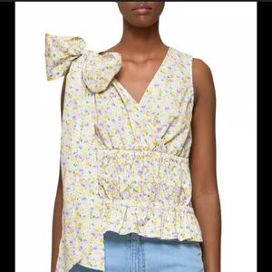 Baum Und Pferdgarten Taffeta Bow Top